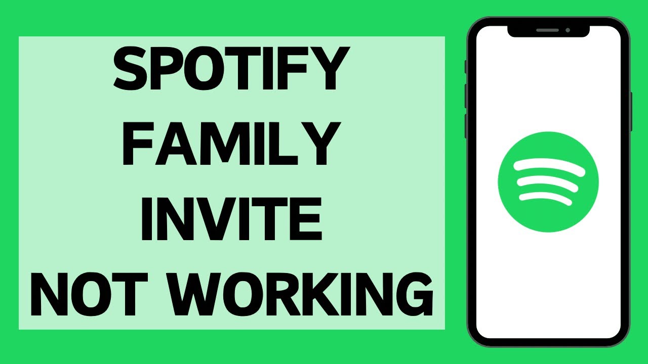 How to Fix Family Invite Not Working on Spotify (2024)