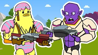 FORTNITE ALIEN INVASION | The Squad (Fortnite Animation)