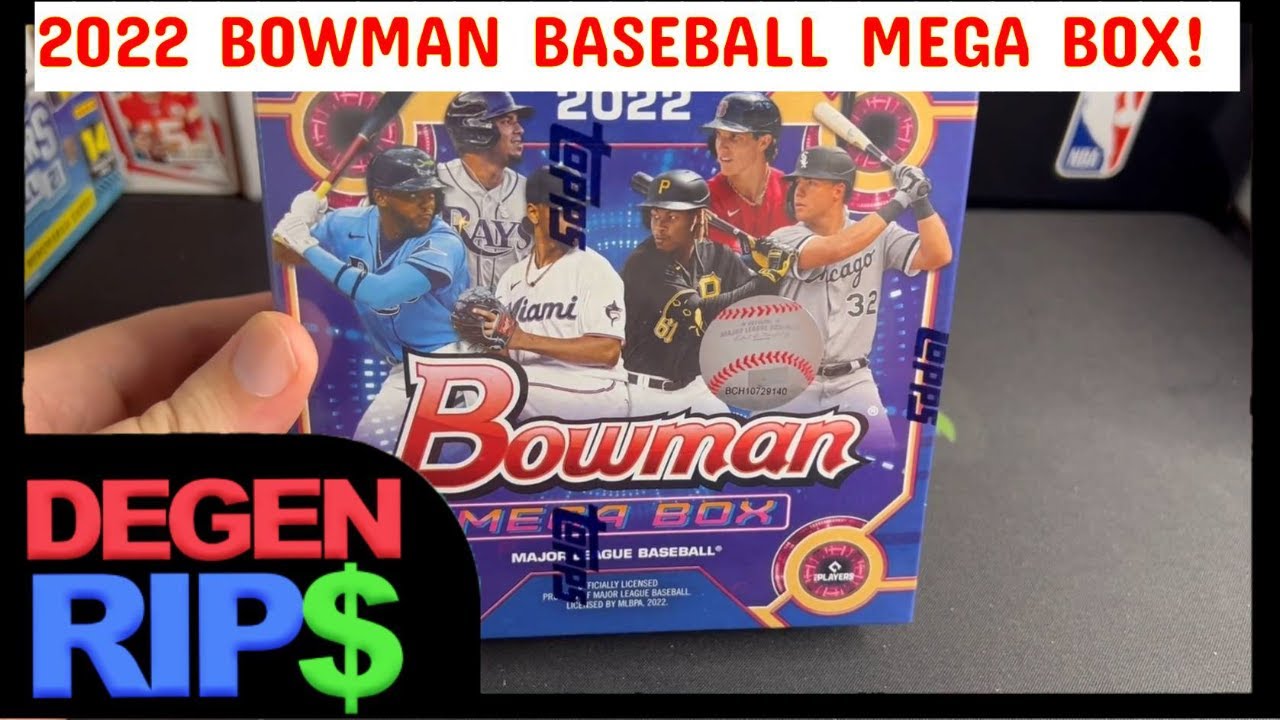 2022 Topps Bowman MEGA BOX Product Review! Better than Value Packs 