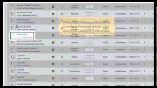 How to create Featured (Front page) Articles in Joomla 2.5