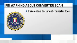 FBI Denver warning about converter scam
