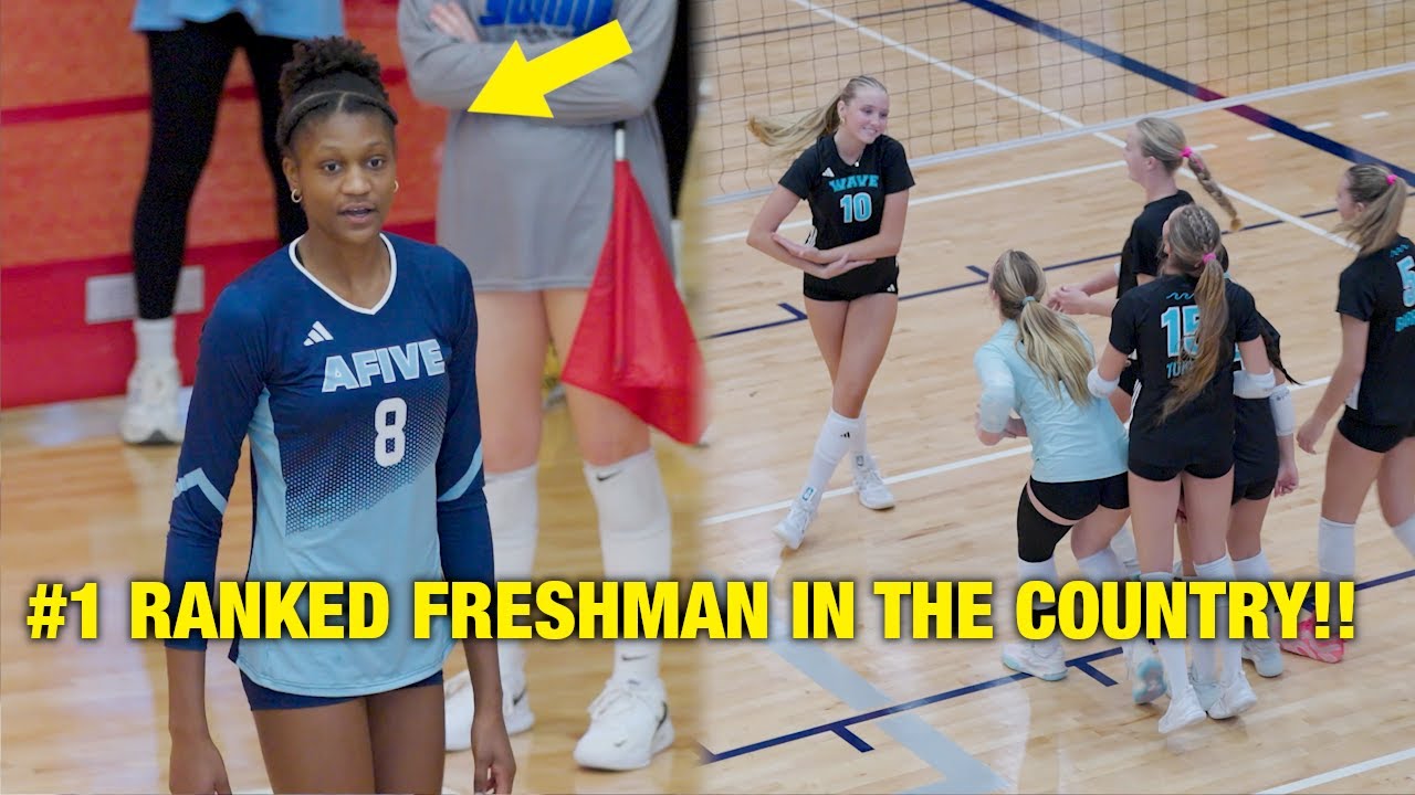 #1 RANKED FRESHMAN IN THE COUNTRY!! AFIVE 16u vs Wave 16u 2026