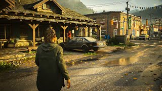 Alan Wake 2 Bright Falls Free Roam Exploration Gameplay [4K 60FPS] (PC ULTRA)