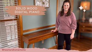 AODSK Digital Piano 88 Key Full Size Weighted Keyboard Review: The Solid Wood Beginner’s Choice? screenshot 5