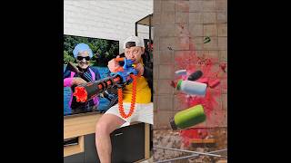 Grandma Teaching Shooting 😂😄