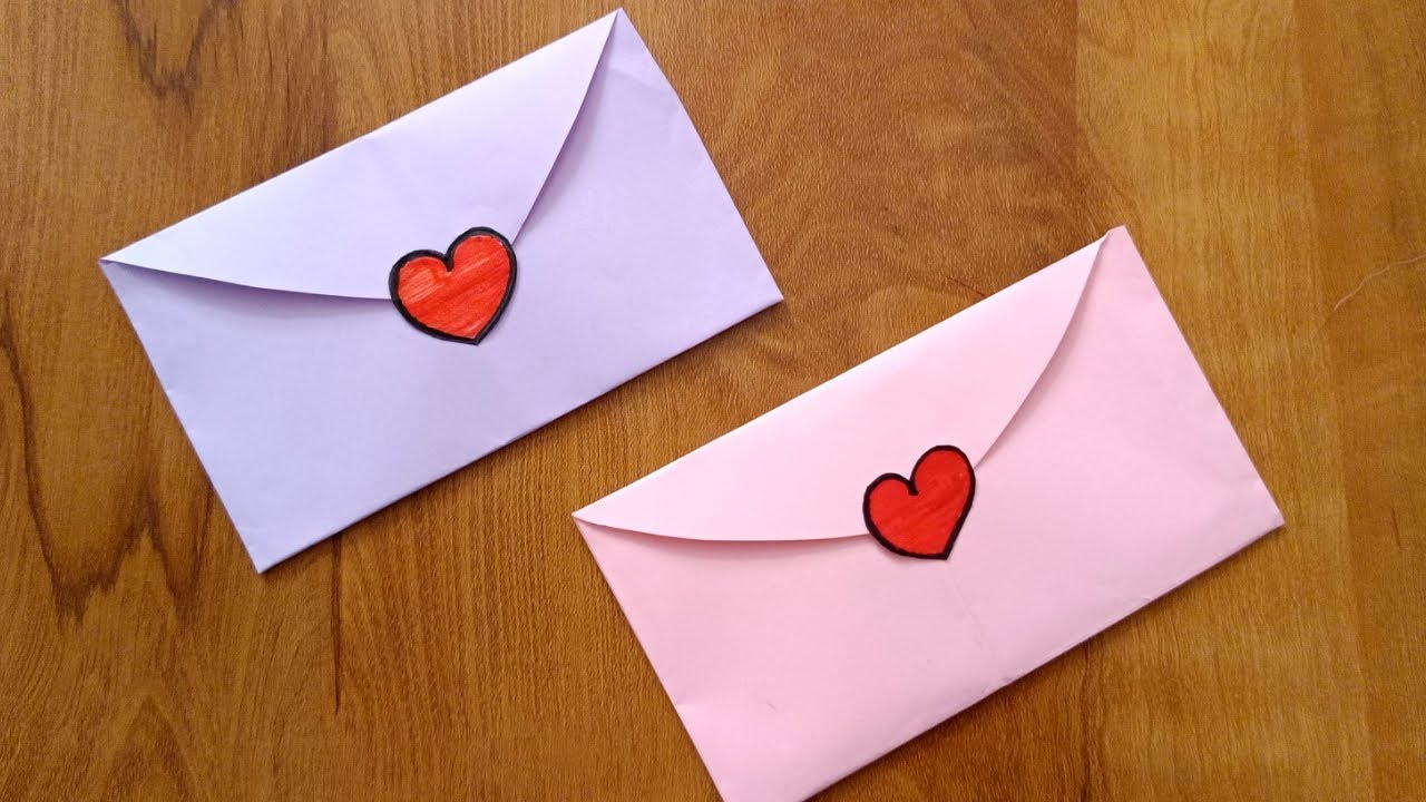 Easy Envelope Making at Home | DIY Paper Envelope Tutorial | Handmade Envelope for Gifts & Letters