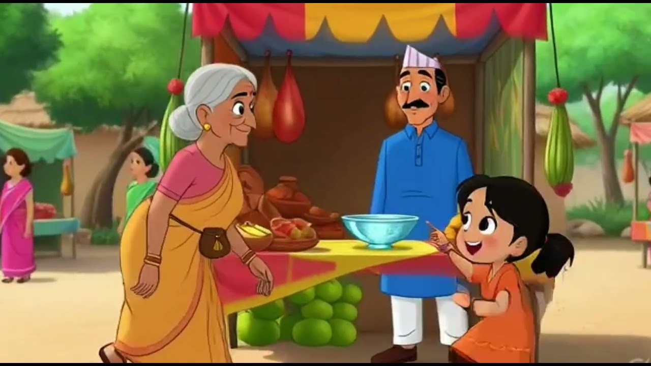 Dadi poti ki kahani #ytshorts #bluetales0.3
