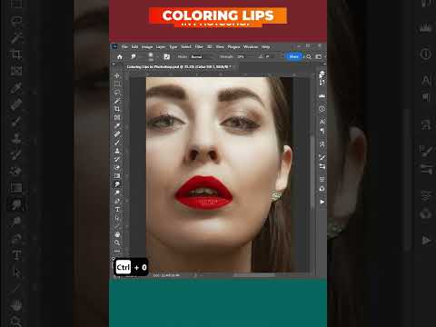 Coloring Lips in Photoshop