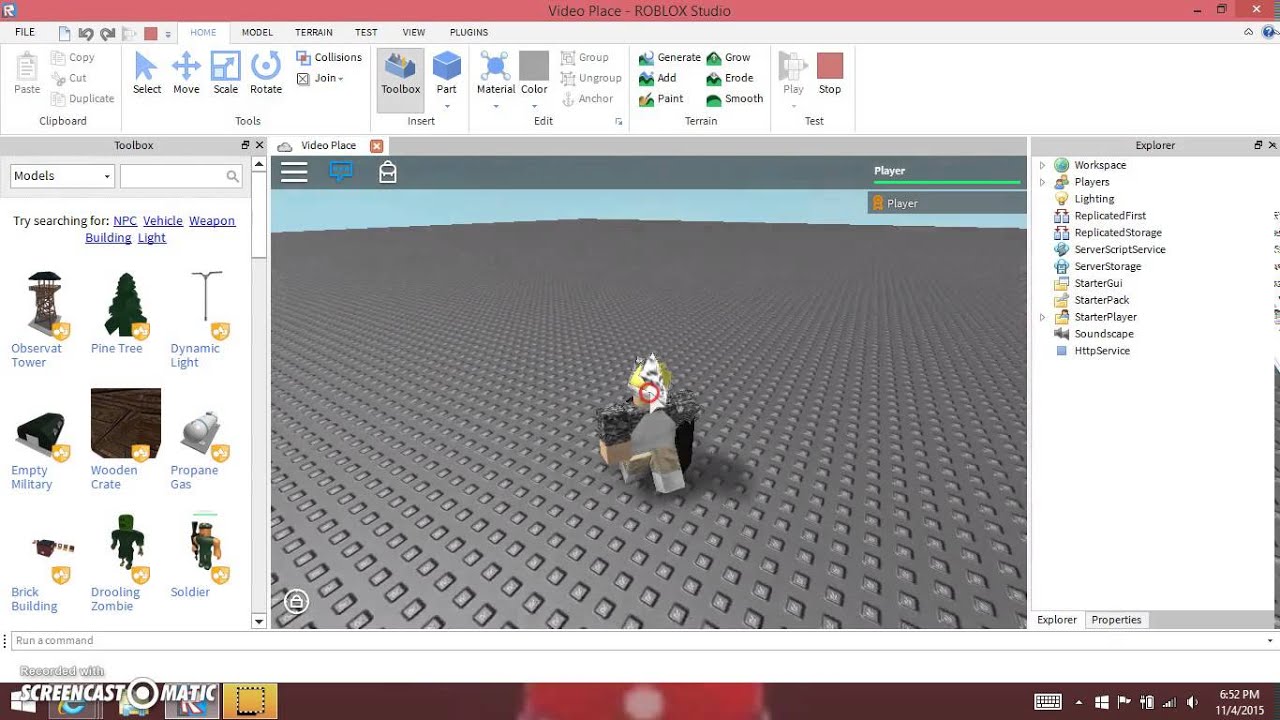 How To Make A Button That Gives Tools On Roblox By Herobrin28 Roblox - roblox clickdetector with tool