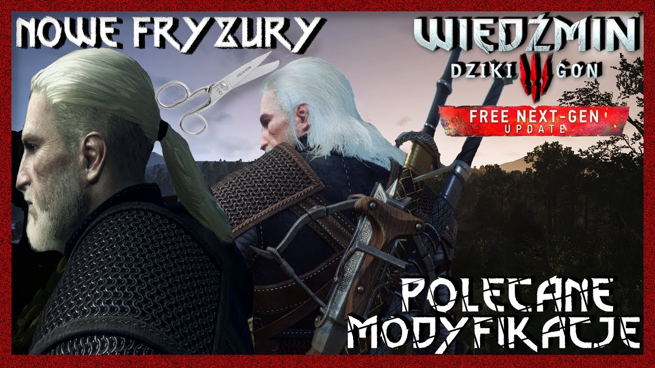 Witcher 3 NO DLC - Alternative Haircuts/Hairstyles for Geralt (BARBER) -  YouTube