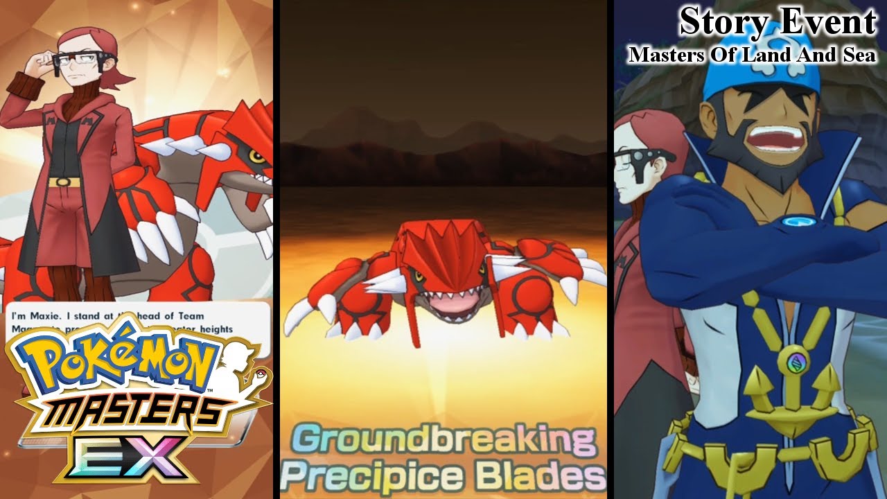 [Let's Play] Pokemon Masters EX: Story Event - Masters Of Land And Sea