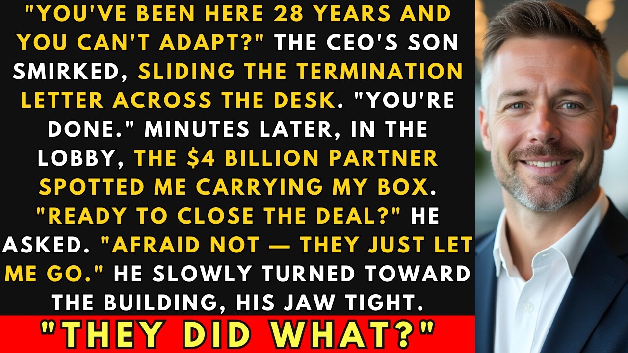 CEO's Son Fired Me After 28 Years - I Was About to Sign a $4 Billion Deal | Corporate Revenge