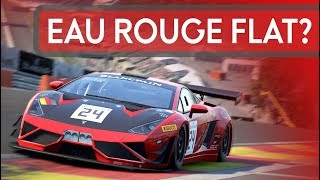 Can All Cars in ACC go Through Eau Rouge Flat?