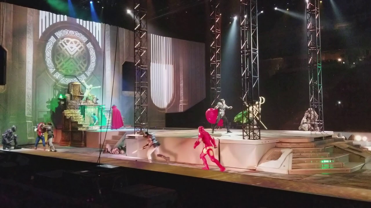 Marvel Universe Live! at Pepsi Center - Final Fight Scene and Finale (08-06-2017)