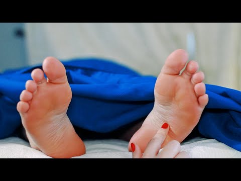 Mae Tickles Bea's Sleepy Feet || HD Female Feet LOFI ASMR