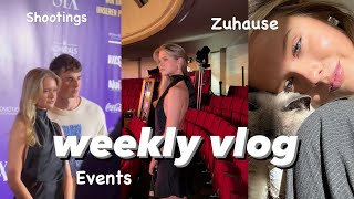 Vlog 1 | Eine Woche in meinem Leben, Events, Shootings, Zuhause