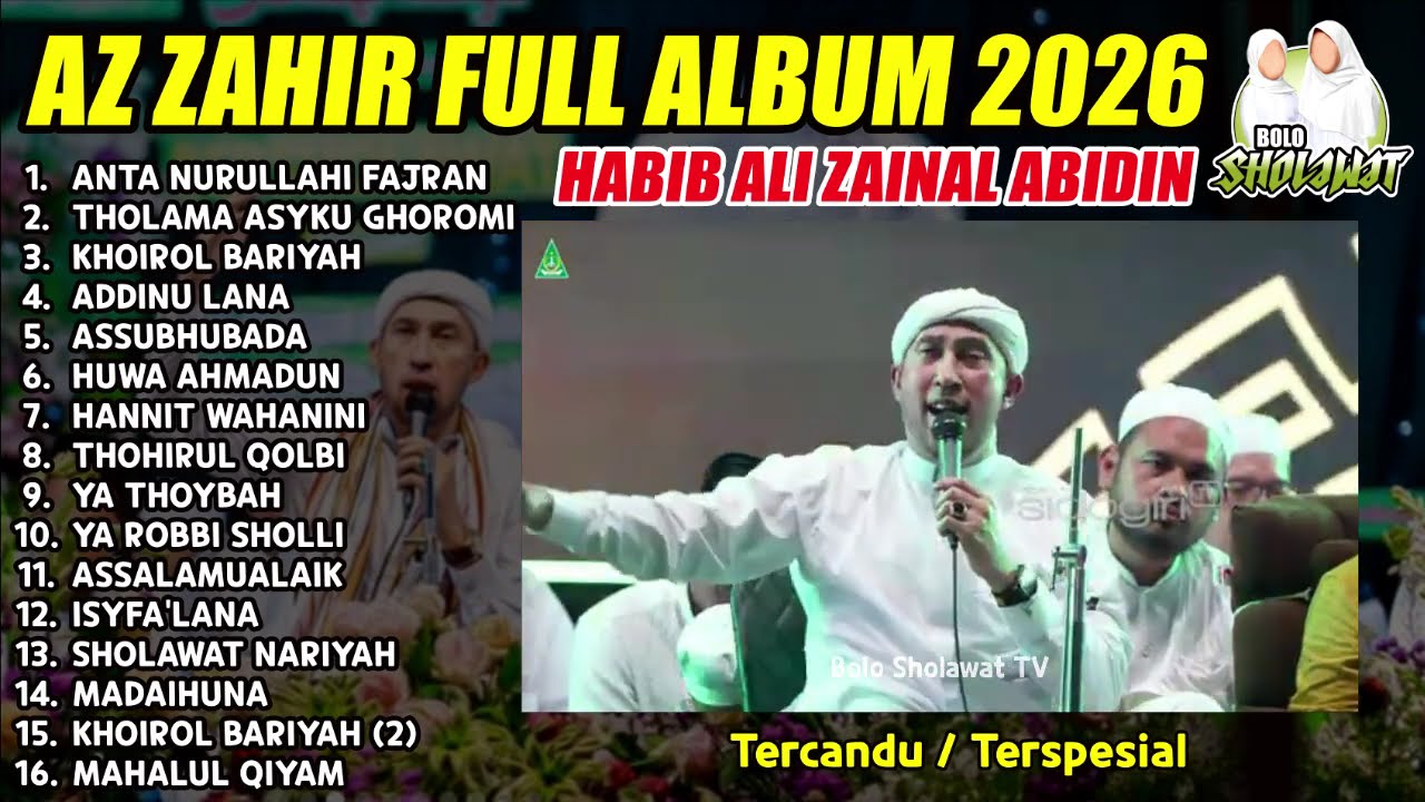 Majelis Az Zahir Terbaru 2026 Full Album Lagu Lagu Terspesial