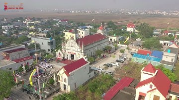 Đức Cha Toma VŨ ĐÌNH HIỆU giám mục giáo phận Bùi Chu về thăm giáo họ Chứng Nhân