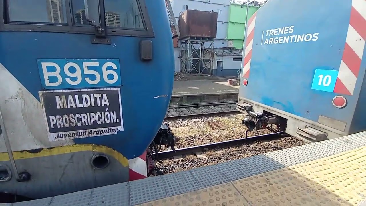 Sdd7 B956 haciendo maniobras en Retiro-LSM-🚂🚂