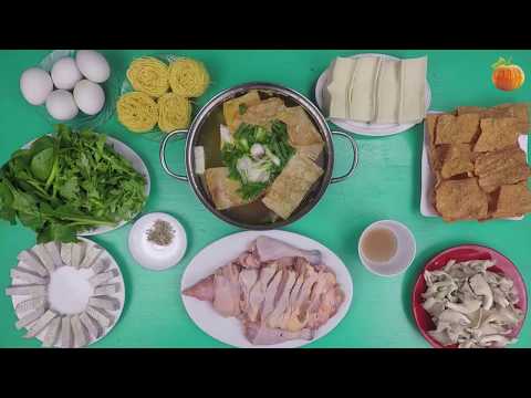 Video Lẩu gà rút xương - youtube