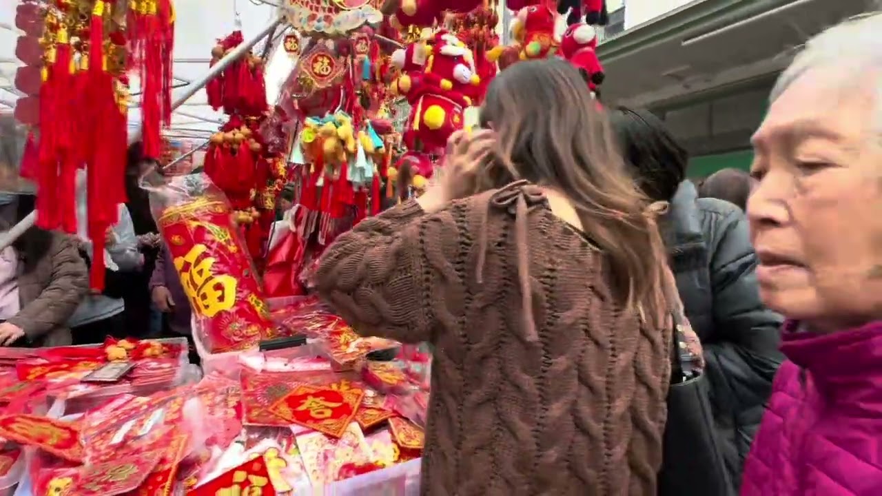 ngày 14 tháng 2, 2026 San Francisco hội chợ tết ở China town 