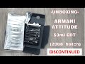 Unboxing Armani Attitude by Giorgio Armani (2008 batch)