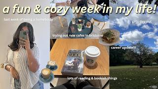 A fun week before my new routine 🌷 japanese cafes in brisbane, cozy reading, solo dates & more screenshot 5