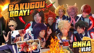 ¡CUMPLEAÑOS PICANTE! 🌶️💥- Un día al estilo KACCHAN! -【BNHA VLOG 】