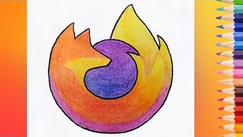 How to Draw Firefox Logo