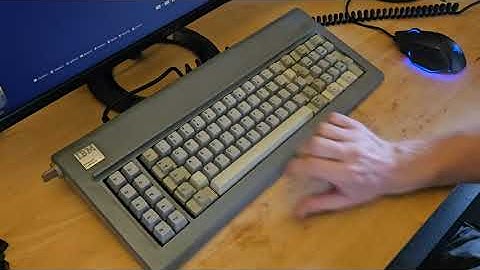 Fully restored IBM Model F XT (IBM capacitive buckling springs)