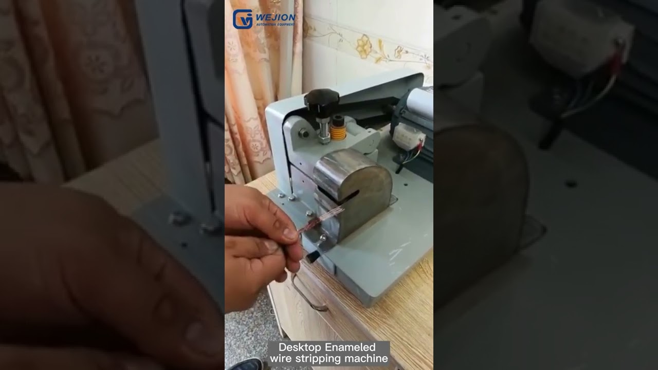 ES-01 Electrical copper wire enamel remover machine