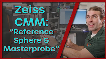 CMM Zeiss Duramax/Calypso: Reference Sphere\MasterProbe Qual. (Programmer Training Lesson 2)