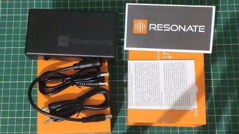 Unboxing Resonate Router UPS. link in description for - CRU12V2 Power Backup for WiFi Router (Black)