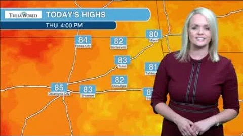 Watch Thursday's weather forecast with Meteorologi...