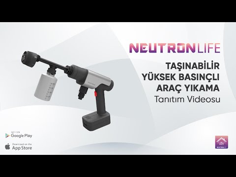 Neutron Taşınabilir Yüksek Basınçlı Araç Yıkama - video from NeutronLife