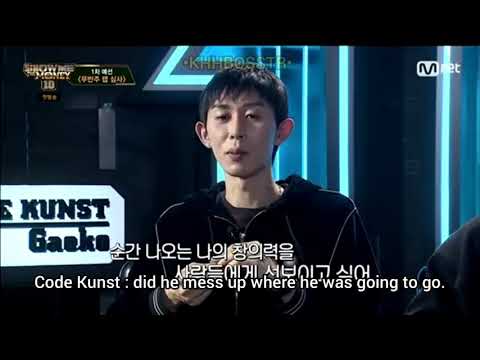 Code Kunst: Mino looks like ready to go to Mubank or Inkigayo.