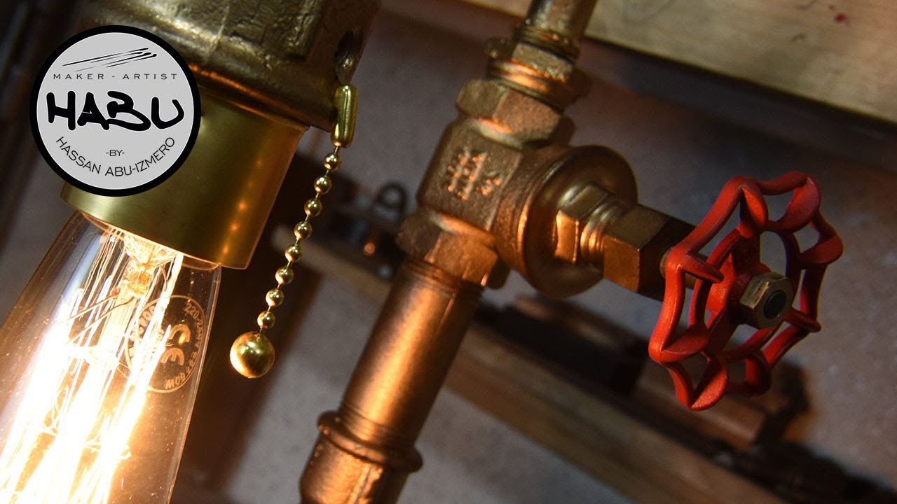 DIY \\ Steampunk Desk Lamp