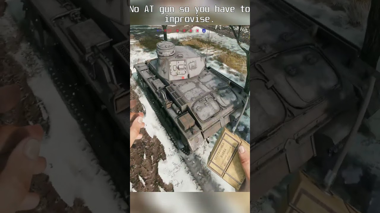 Cool way to take out panzers ! - ENLISTED SOVIET GAMEPLAY - NO AT !