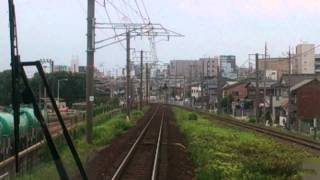 JR東海関西線富田浜ー四日市前面展望