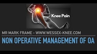 Conservative Management of Knee pain - analgesia and Joint injection options