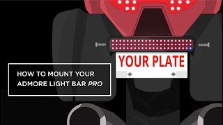 How to Mount Your AdMore Light Bar - Bracket Assembly