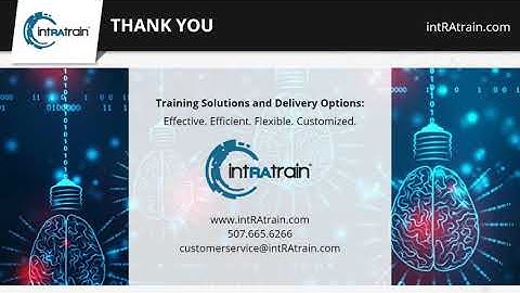 intRAtrain Custom Training Development