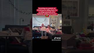 Watch this University of Phoenix student surprise her parents with her degree!