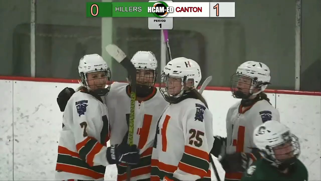 Hiller Varsity Girls Ice Hockey vs Canton: January 10, 2026
