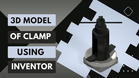 Assembly of a clamp [Autodesk Inventor]