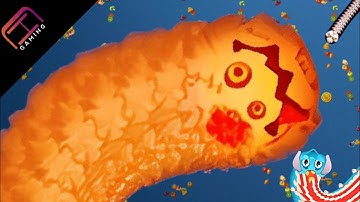 WORMS ZONE IO | PRO VS NOOB BEST KILL BIG SNAKE SAMP WALA GAME | ORANGE SNAKE CHARSI GAMING