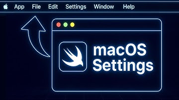 Add Custom Settings to the macOS Menu Bar with SwiftUI Commands