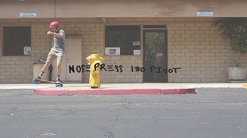 Freebord Trick Tip [] Nose Press FS 180 Pivot