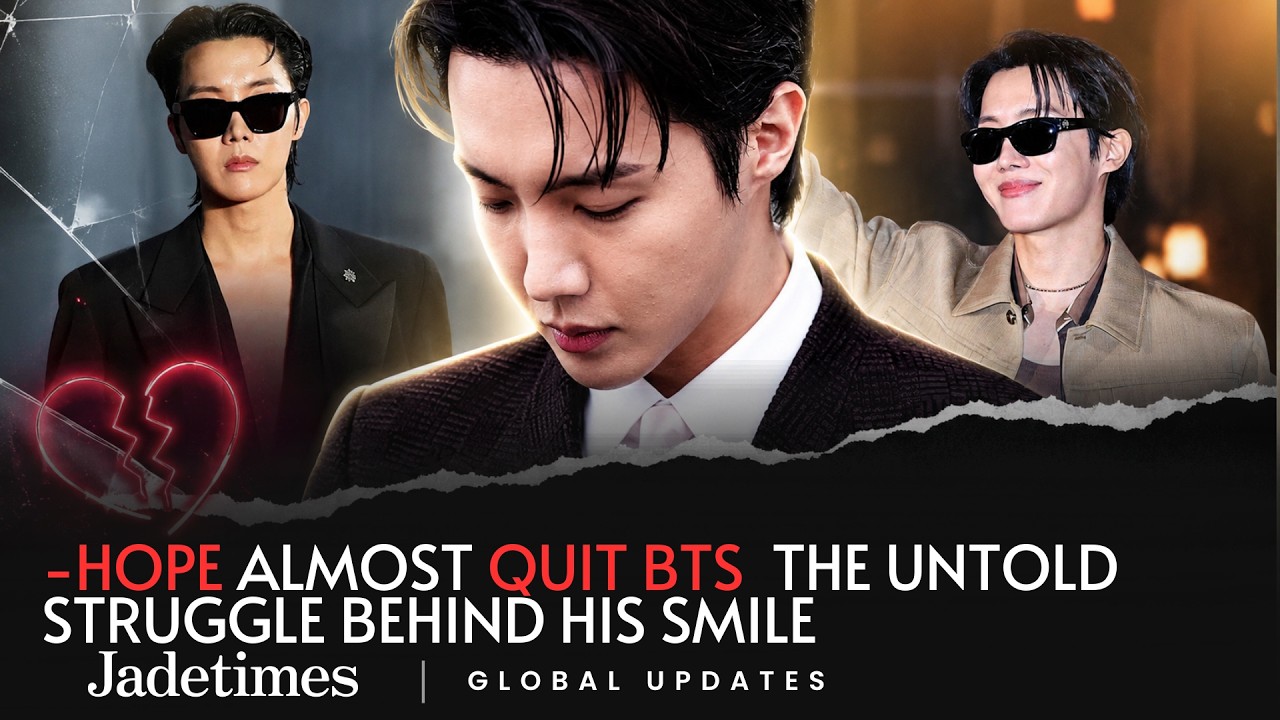 Hope Almost Quit BTS  The Untold Struggle Behind His Smile | Jadetimes