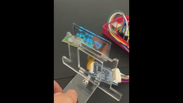 Transparent OLED Display  #diyelectronics #arduino #diyprojects